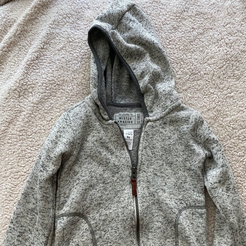 Carters Boy Fleece Hoodie